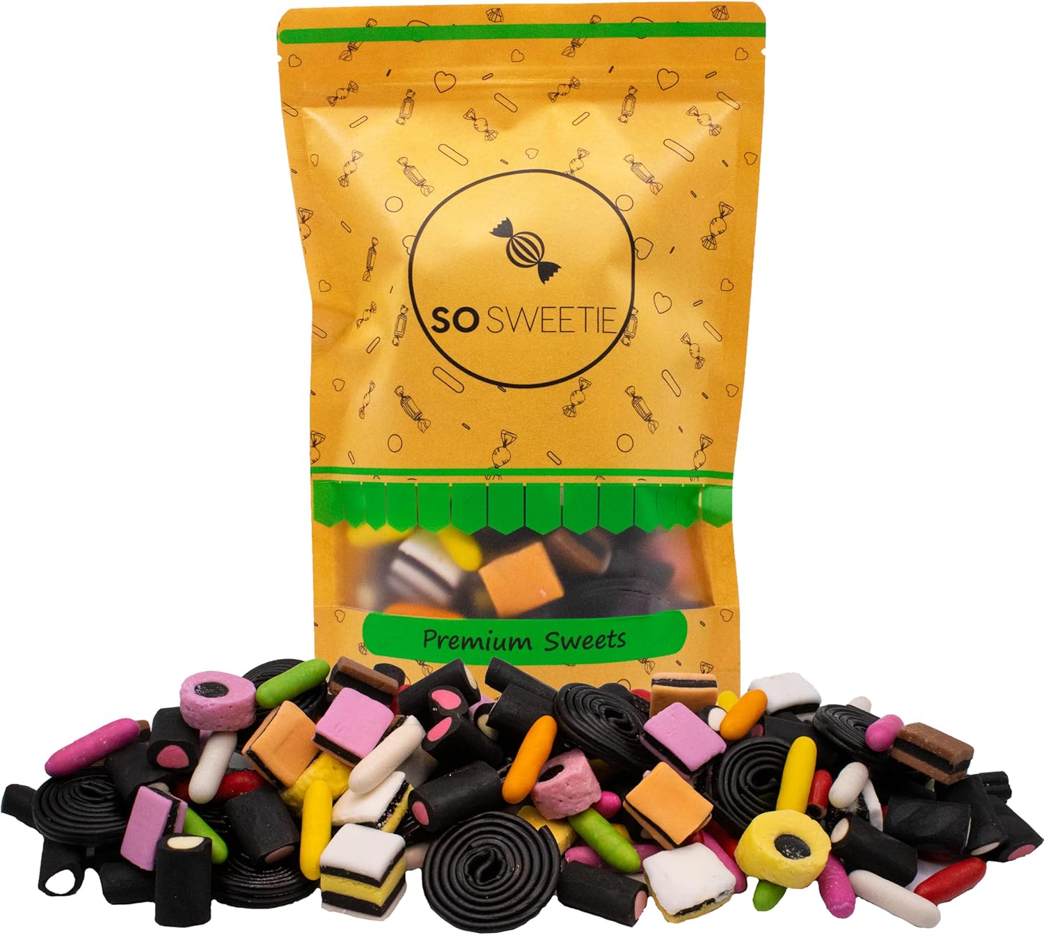 SoSweetie Liquorice Allsorts Pick and Mix Sweets | Licorice Sweet in a resealable pouch