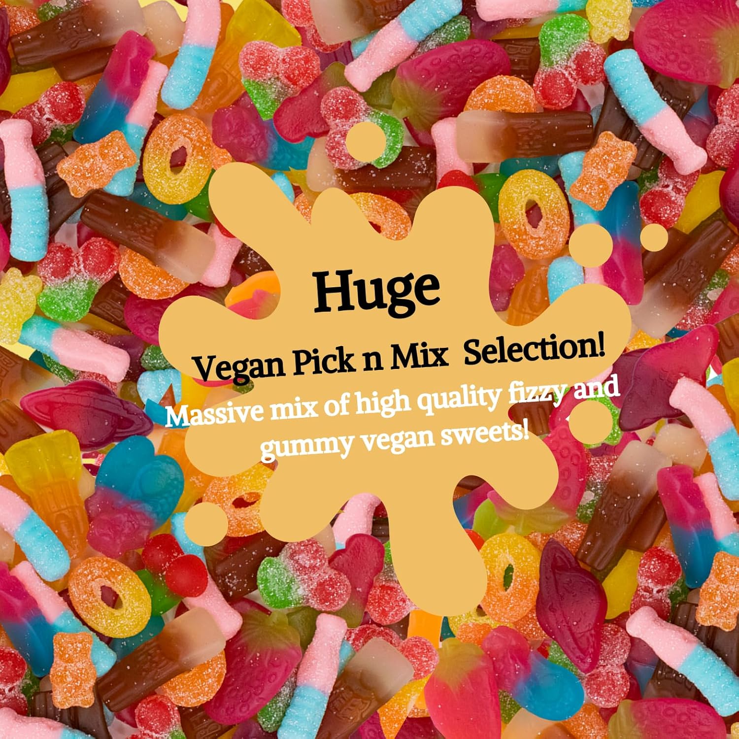 SoSweetie VEGAN Sweets Premium Pick and Mix Sweets in a resealable pouch