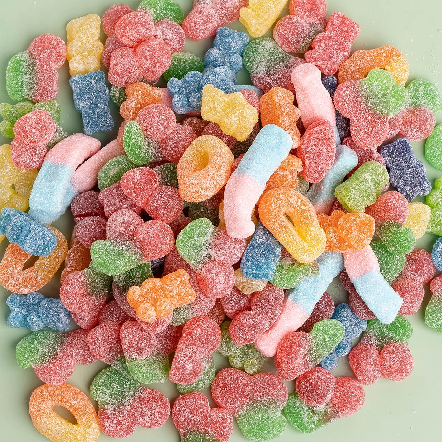 SoSweetie VEGAN Fizzy Sweets Pick and Mix Sweets in a resealable pouch